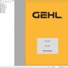 GEHL Backhoe Loader GBL X 900 Operators Manual 53112218B