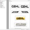 GEHL Backhoe Loader GBL X 920 Parts Manual