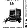 GEHL Baler RB1400 Service Parts Manual 902510A