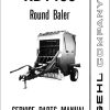 GEHL Baler RB1460 Service Parts Manual 903410A