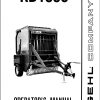 GEHL Baler RB1850 Operators Manual 902917A