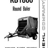 GEHL Baler RB1860 Service Parts Manual 903416A