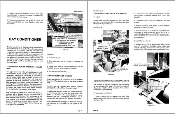 GEHL Center Pivot Mower Conditioner 2262 Operators Manual 903220A 1 1