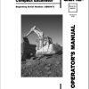 GEHL Compact Excavator 1202 Operators Manual 908170B