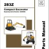 GEHL Compact Excavator 283Z Parts Manual 918253A