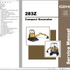 GEHL Compact Excavator 283Z Service Manual 918255A