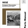 GEHL Compact Excavator 503Z Parts Manual 918071H