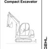 GEHL Compact Excavator 802 Service Manual 918158A