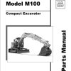GEHL Compact Excavator M100 Parts Manual 50940496A