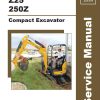 GEHL Compact Excavator Z25 250Z Service Manual 50940346 REVA