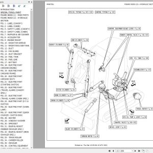 GEHL Compact Excavator Z27 Parts Manual 50940091