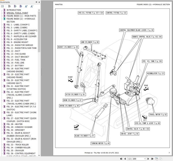 GEHL Compact Excavator Z27 Parts Manual 50940091