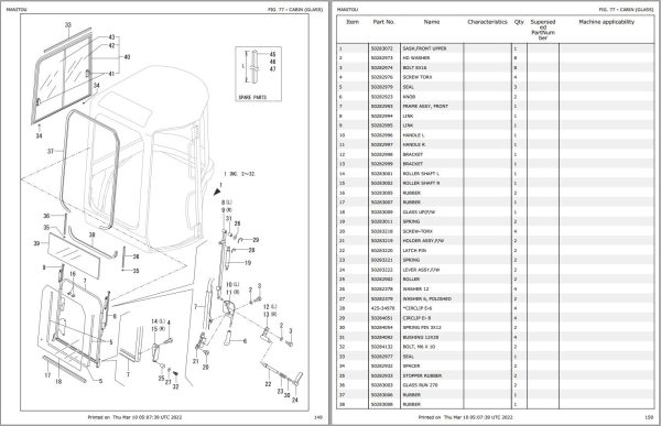 GEHL Compact Excavator Z27 Parts Manual 50940091 1