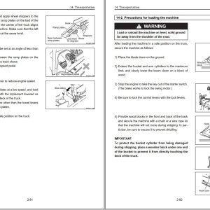 GEHL Compact Excavator Z27 Z35 Operators Manual 50940101A 1