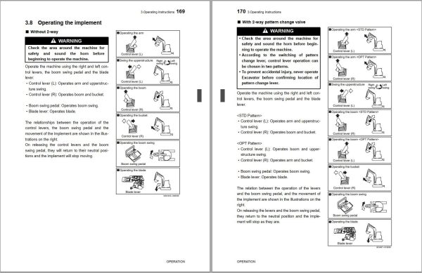 GEHL Compact Excavator Z80 Gen2 Operators Manual 50940322B 1