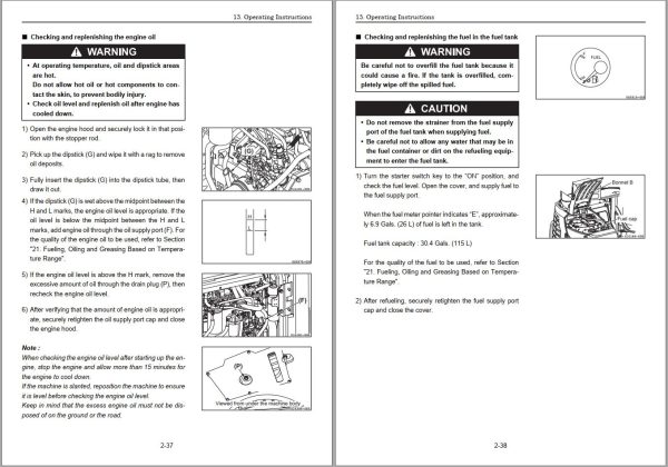 GEHL Compact Excavator Z80 Operators Manual 1