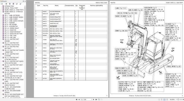 GEHL Compact Excavator Z80 Parts Manual 50940214A