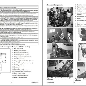 GEHL Compact Excavators 153 193 223 Operators Manual 909824D 1
