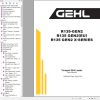 GEHL Compact Skid Loader R135 R135 X Series Gen2 Parts Manual 50950497B
