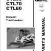 GEHL Compact Track Loader CTL60 CTL70 CTL80 Parts Manual 908307H