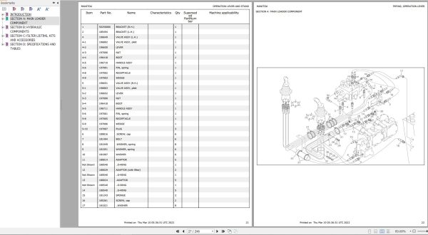 GEHL Compact Track Loader CTL65 Parts Manual 917294
