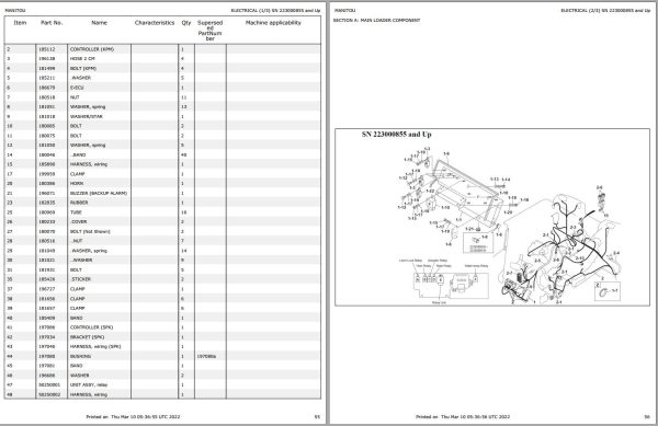 GEHL Compact Track Loader CTL65 Parts Manual 917294 1