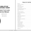 GEHL Compact Track Loader RT105 Service Manual 50950457 REVB