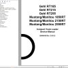 GEHL Compact Track Loader RT185 RT215 RT255 Service Manual 50940649 REVD