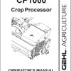 GEHL Crop Processor CP1000 Operators Manual 908028A