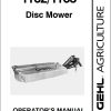 GEHL Disc Mower 1162 1165 Operators Manual 909793B