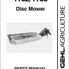 GEHL Disc Mower 1162 1165 Parts Manual 909794C