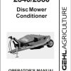 GEHL Disc Mower Conditioner 2340 2360 Operators Manual 907089A