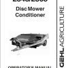 GEHL Disc Mower Conditioner 2345 2365 Operators Manual 908047B