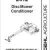 GEHL Disc Mower Conditioner 2412 Operators Manual 908151A