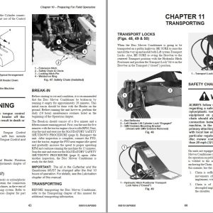 GEHL Disc Mower Conditioner 2412 Operators Manual 908151A 1