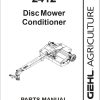 GEHL Disc Mower Conditioner 2412 Parts Manual 908152A