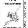 GEHL Forage Harvester 1075 Operators Manual 908018A