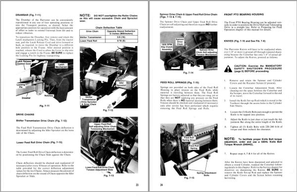 GEHL Forage Harvester CB1000 Operators Manual 902592A 1