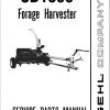 GEHL Forage Harvester CB1000 Service Parts Manual 903070A