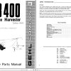 GEHL Forage Harvester CB400 Service Parts Manual 901669A