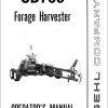 GEHL Forage Harvester CB760 Operators Manual 903469A