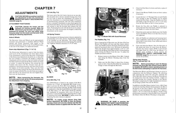 GEHL Forage Harvester CB760 Operators Manual 903469A 1
