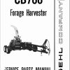 GEHL Forage Harvester CB760 Service Parts Manual 903659A