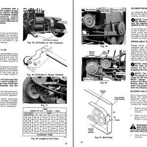 GEHL Forage Harvester CB800 Operators Manual 902207A 1