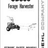 GEHL Forage Harvester CB800 Service Parts Manual 902577A