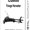 GEHL Forage Harvester CB860 Operators Manual 904075A