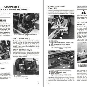 GEHL Forage Harvesters 1060 1065 Operators Manual 907051A 1