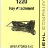 GEHL Hay Attachment 1220 Operators and Service Parts Manual 904335A