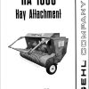 GEHL Hay Attachment HA1000 Operators Manual 902335A