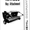 GEHL Hay Attachment HA1000 Service Parts Manual 902496A